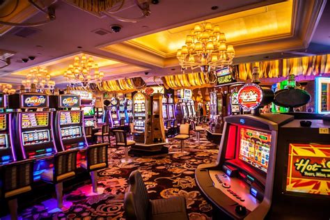 Slots de casino expostos